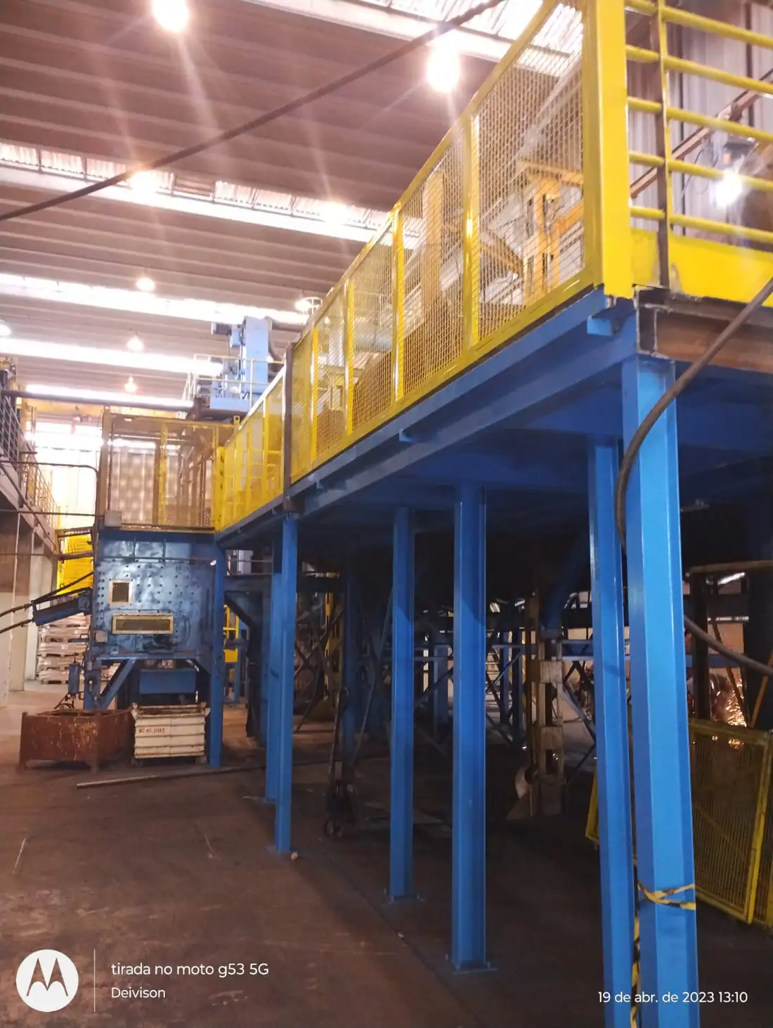 Plataformas, escadas e acessos NR-12 — registro 7 do portfólio DRS